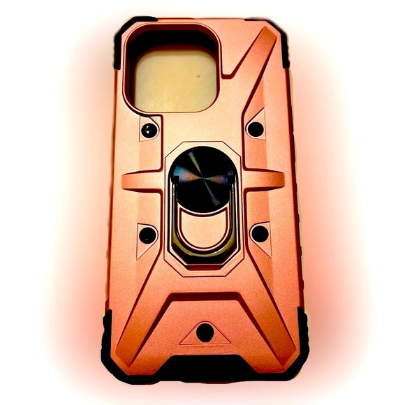 iPhone 14 Pro Anti-Fall Military Upgrade Ring Holder Phone Case NWOT - Picture 1 of 7